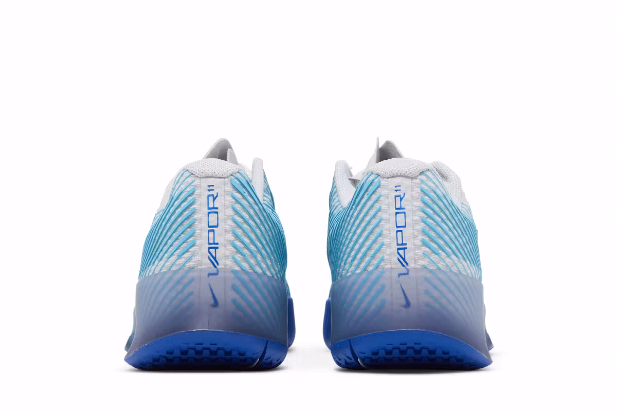 NikeCourt Air Zoom Vapor 11 Photon Dust Baltic Blue, view 7