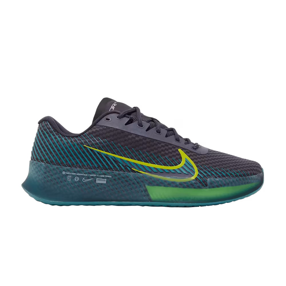 NikeCourt Air Zoom Vapor 11 HC Gridiron Mineral Teal