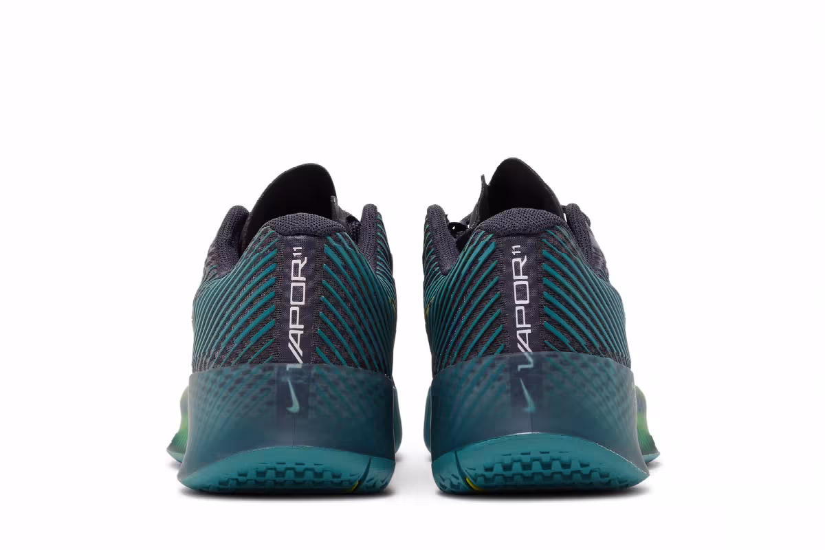 NikeCourt Air Zoom Vapor 11 HC Gridiron Mineral Teal, view 7