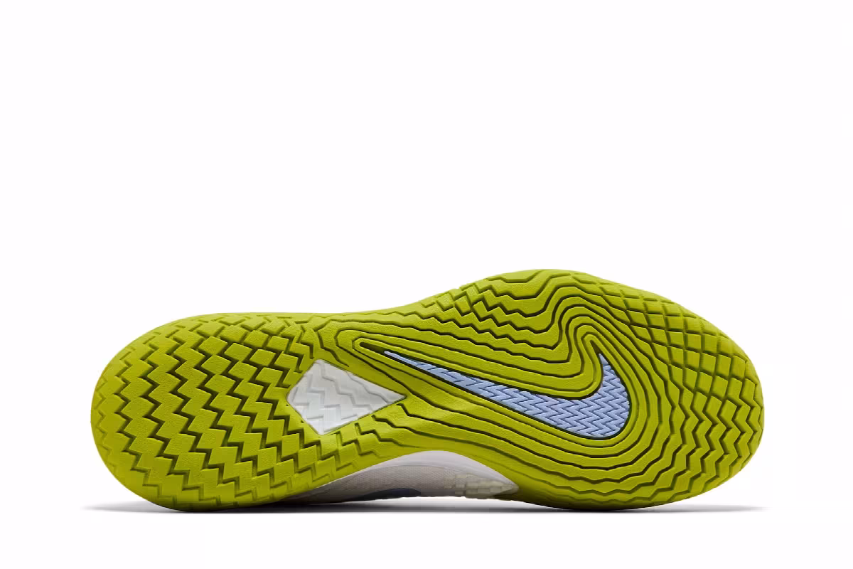 NikeCourt Zoom Vapor Cage 4 Rafa White Cobalt Bliss, view 5