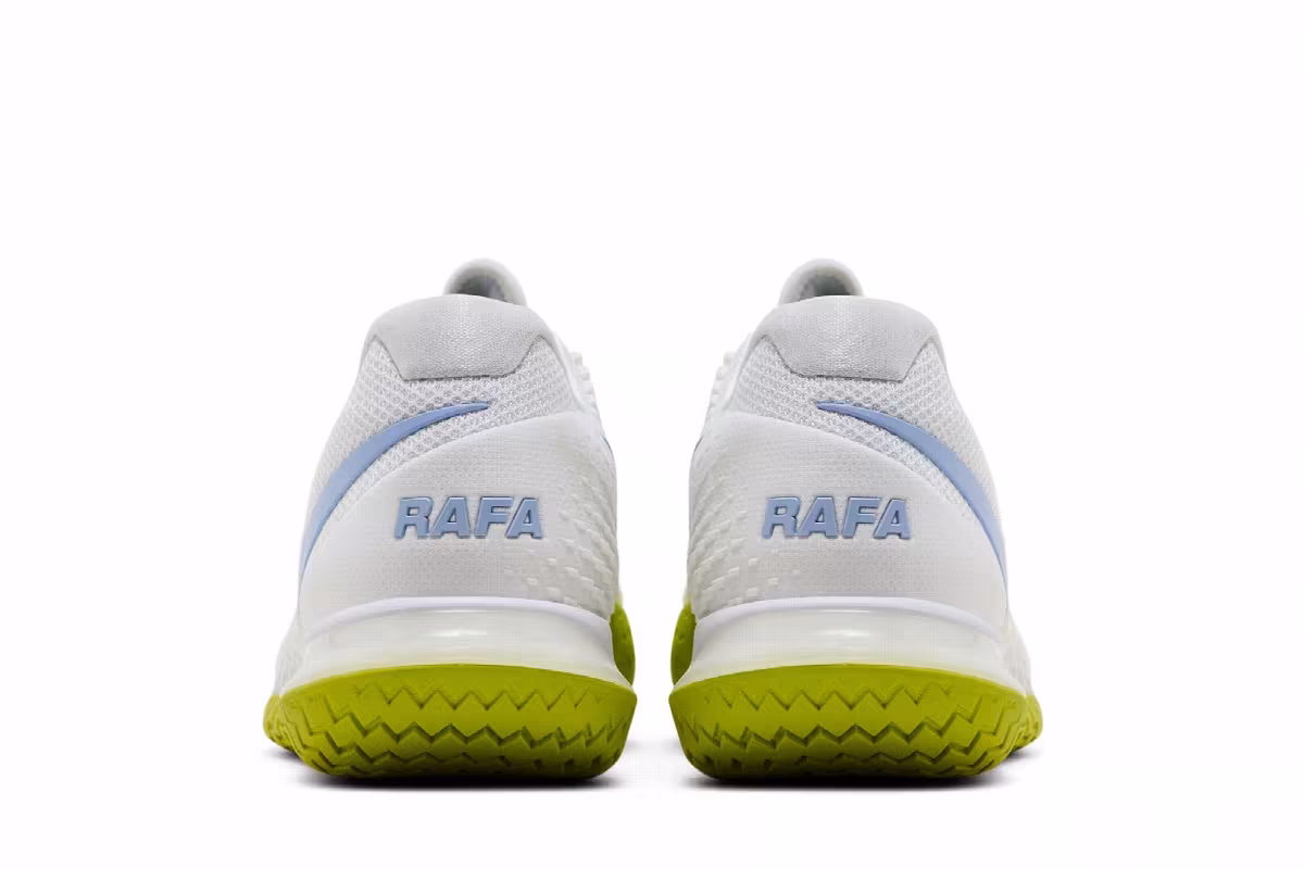NikeCourt Zoom Vapor Cage 4 Rafa White Cobalt Bliss, view 7