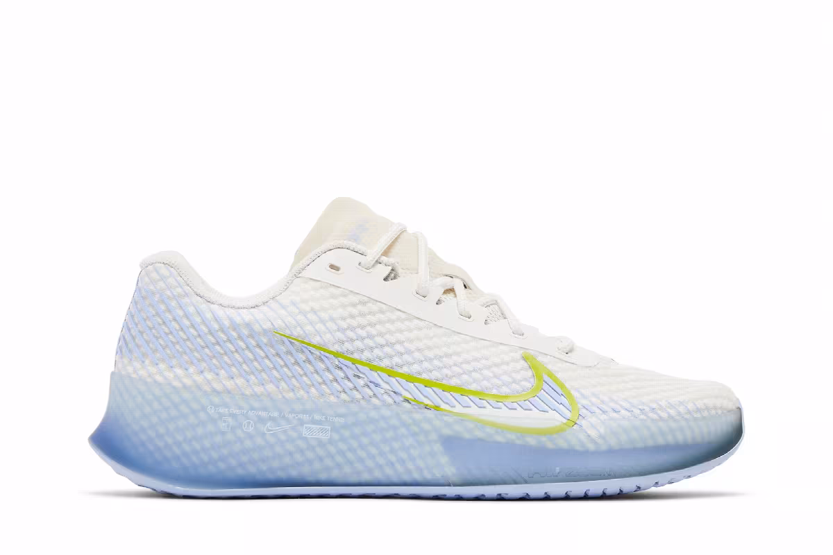 Women's NikeCourt Air Zoom Vapor 11 HC Cobalt Bliss Cactus, view 2