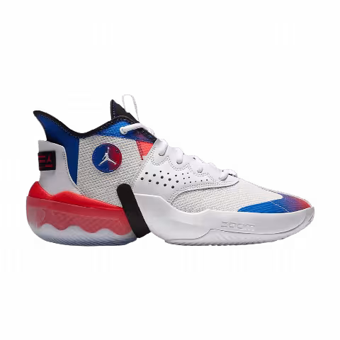 Air Jordan React Elevation PF 'White Infrared Royal'