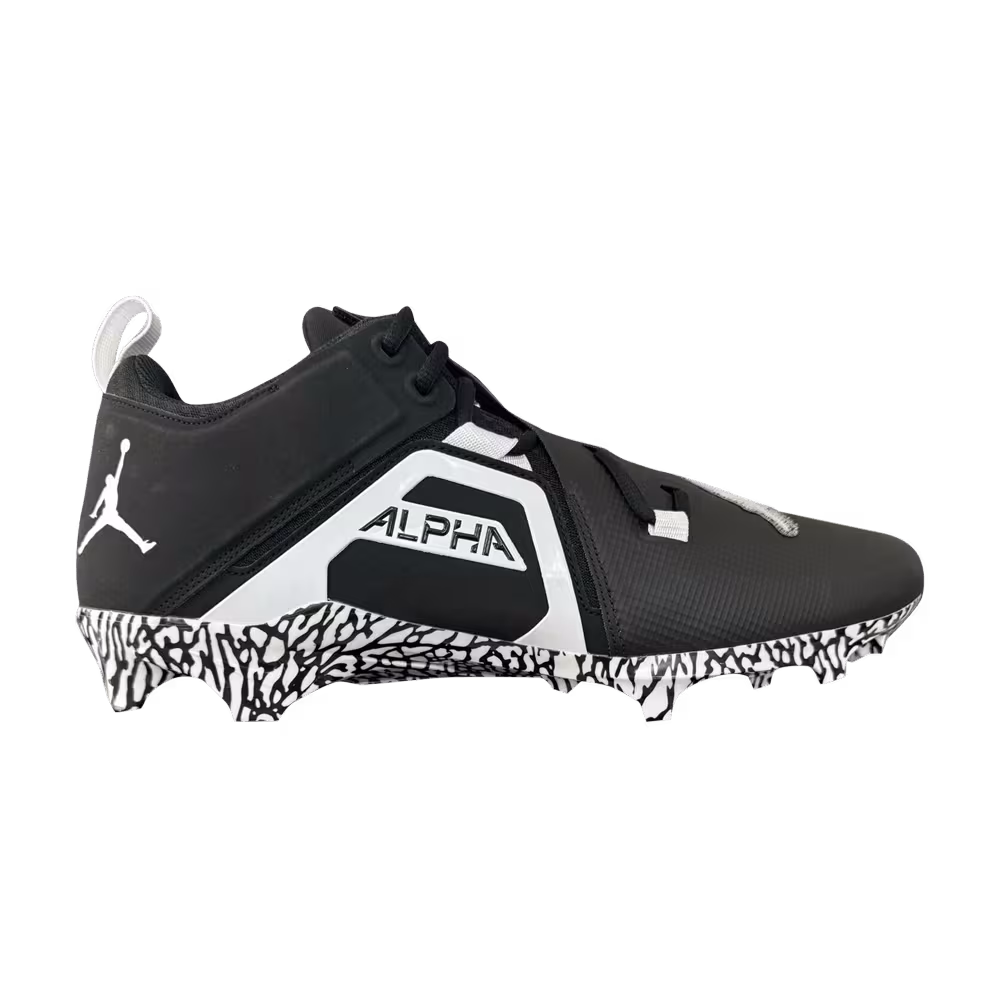 Air Jordan Alpha Menace Pro 3 Low Black White
