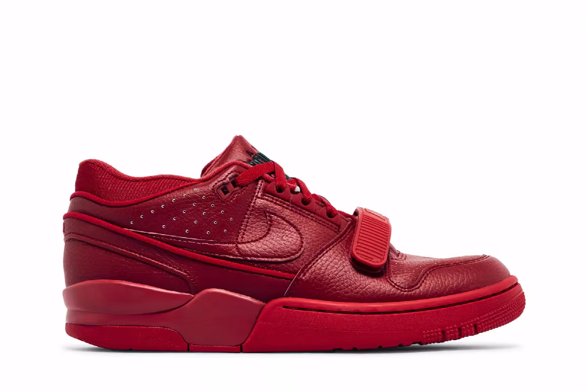Billie Eilish x Nike Air Alpha Force 88 SP Triple Red, view 2