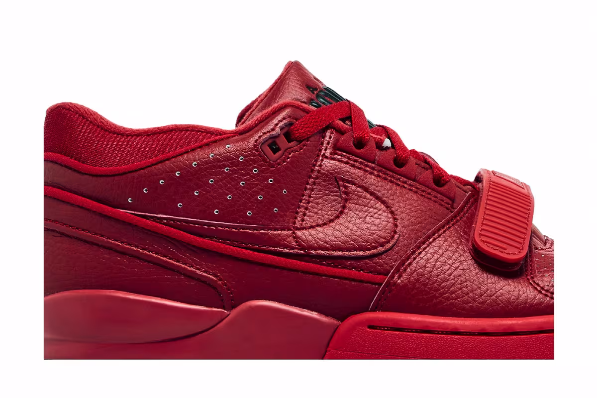 Billie Eilish x Nike Air Alpha Force 88 SP Triple Red, view 3