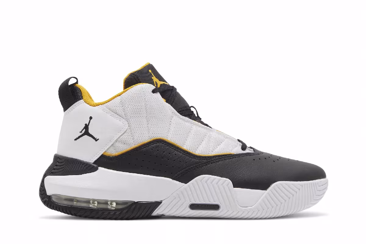 Air Jordan Stay Loyal White Taxi Black, view 2