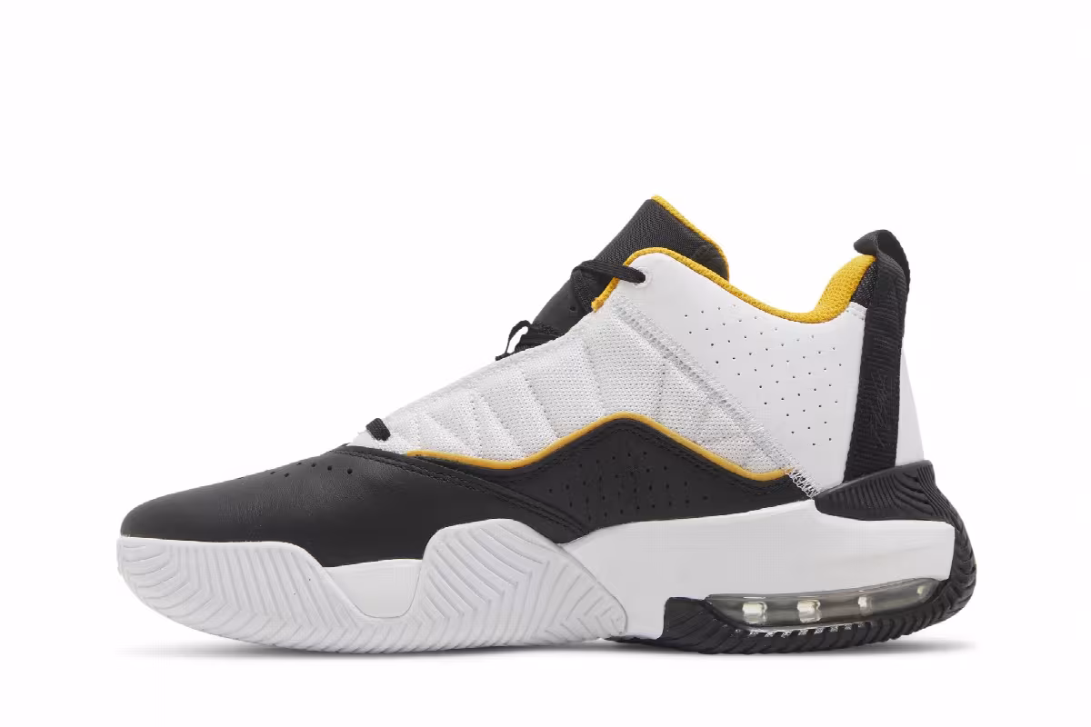 Air Jordan Stay Loyal White Taxi Black, view 4