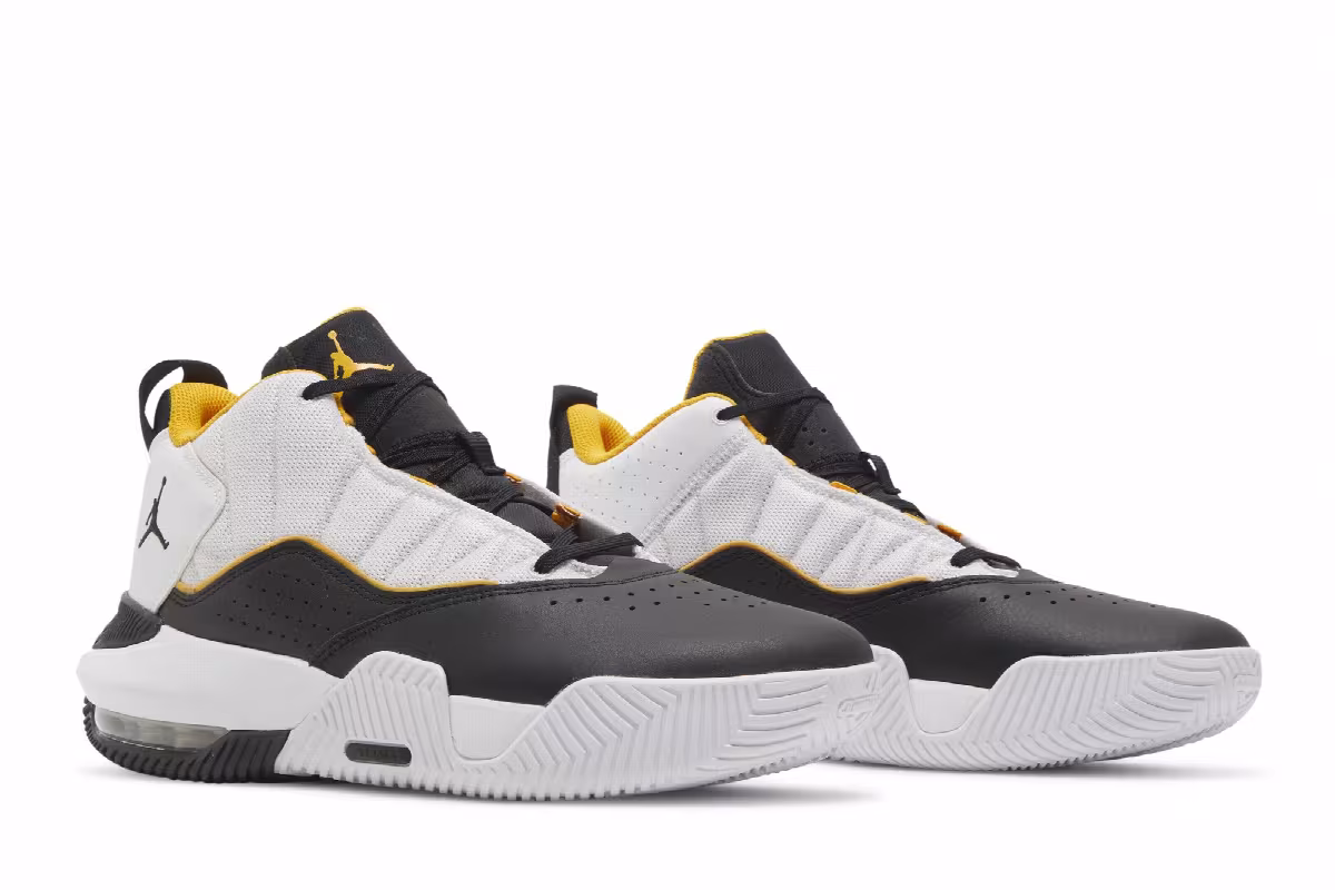 Air Jordan Stay Loyal White Taxi Black, view 9
