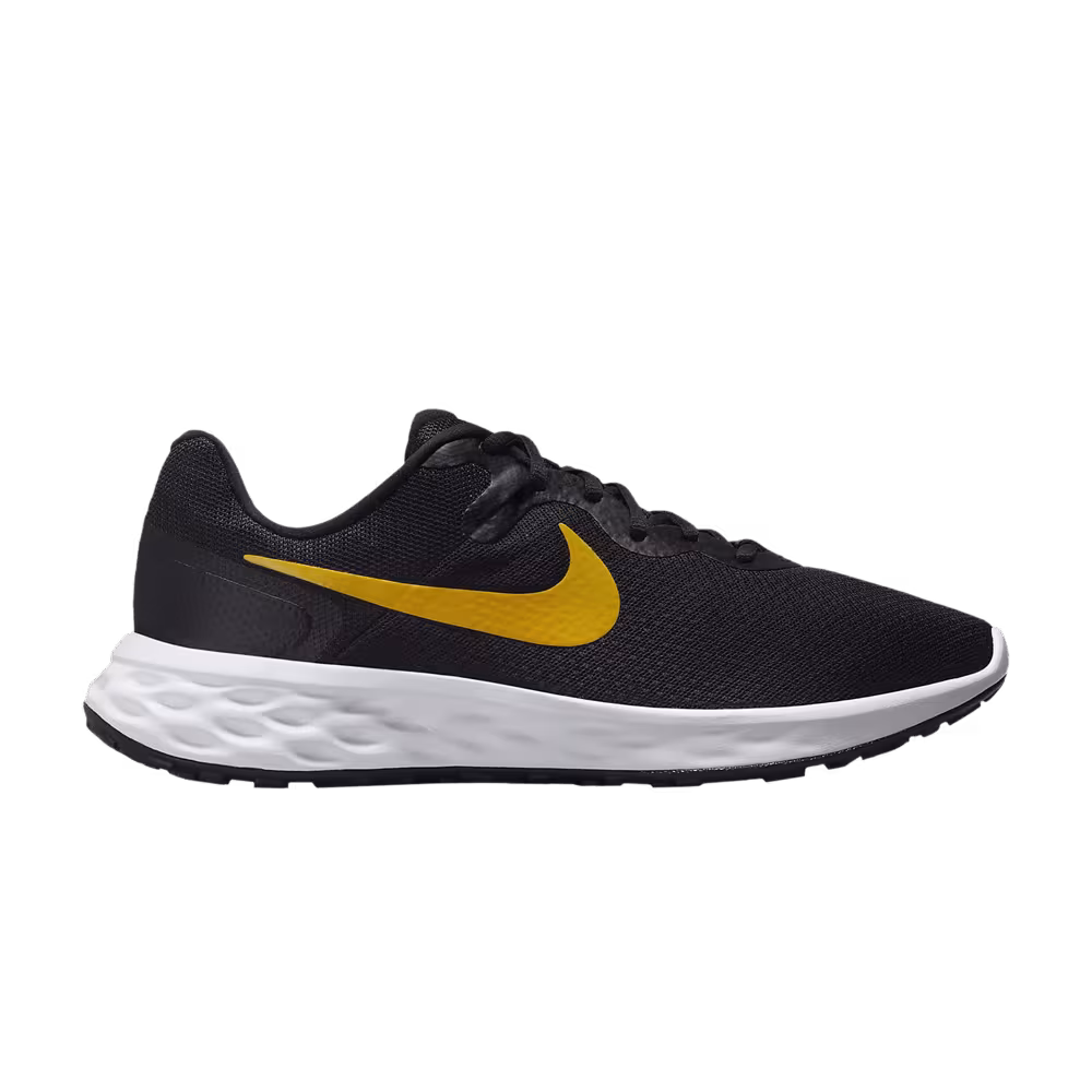 Nike Revolution 6 Next Nature Black University Gold