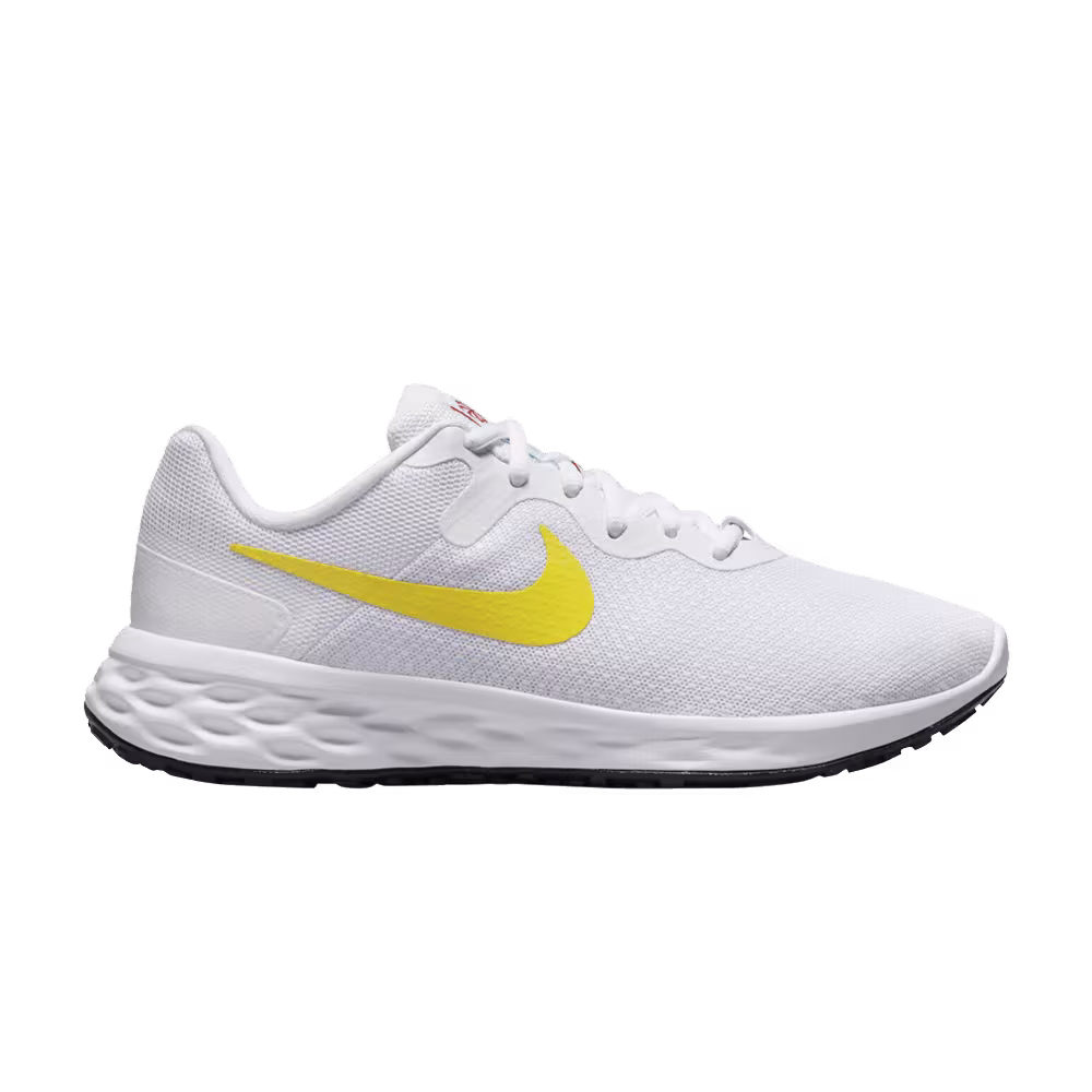 Nike Women's Revolution 6 Next Nature White Opti Yellow