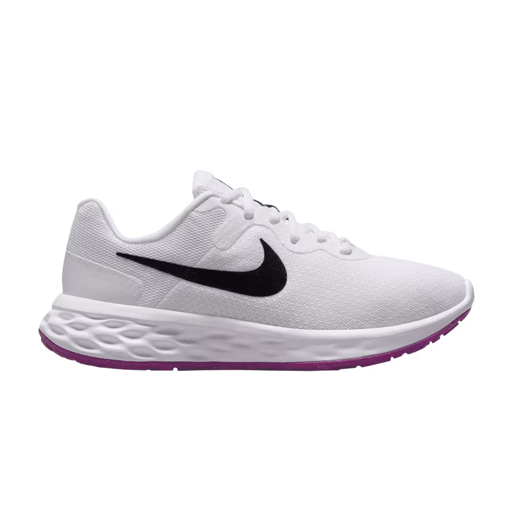 Nike Women's Revolution 6 Next Nature White Vivid Purple