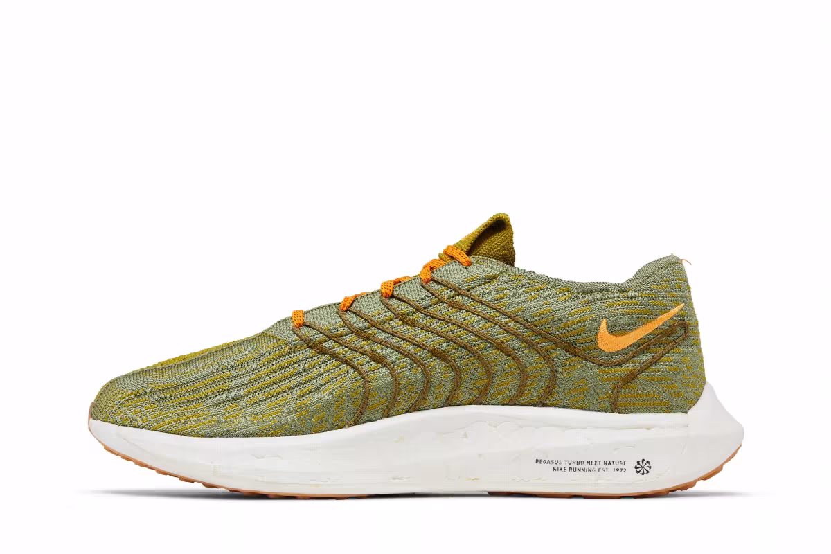 Nike Pegasus Turbo Next Nature Moss Oil Green, view 4