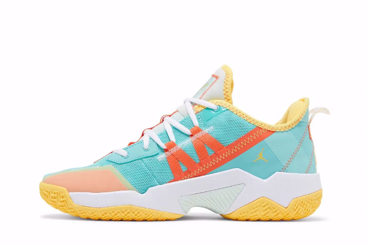 Air Jordan One Take 2 Tropical Twist Turf Orange, view 4
