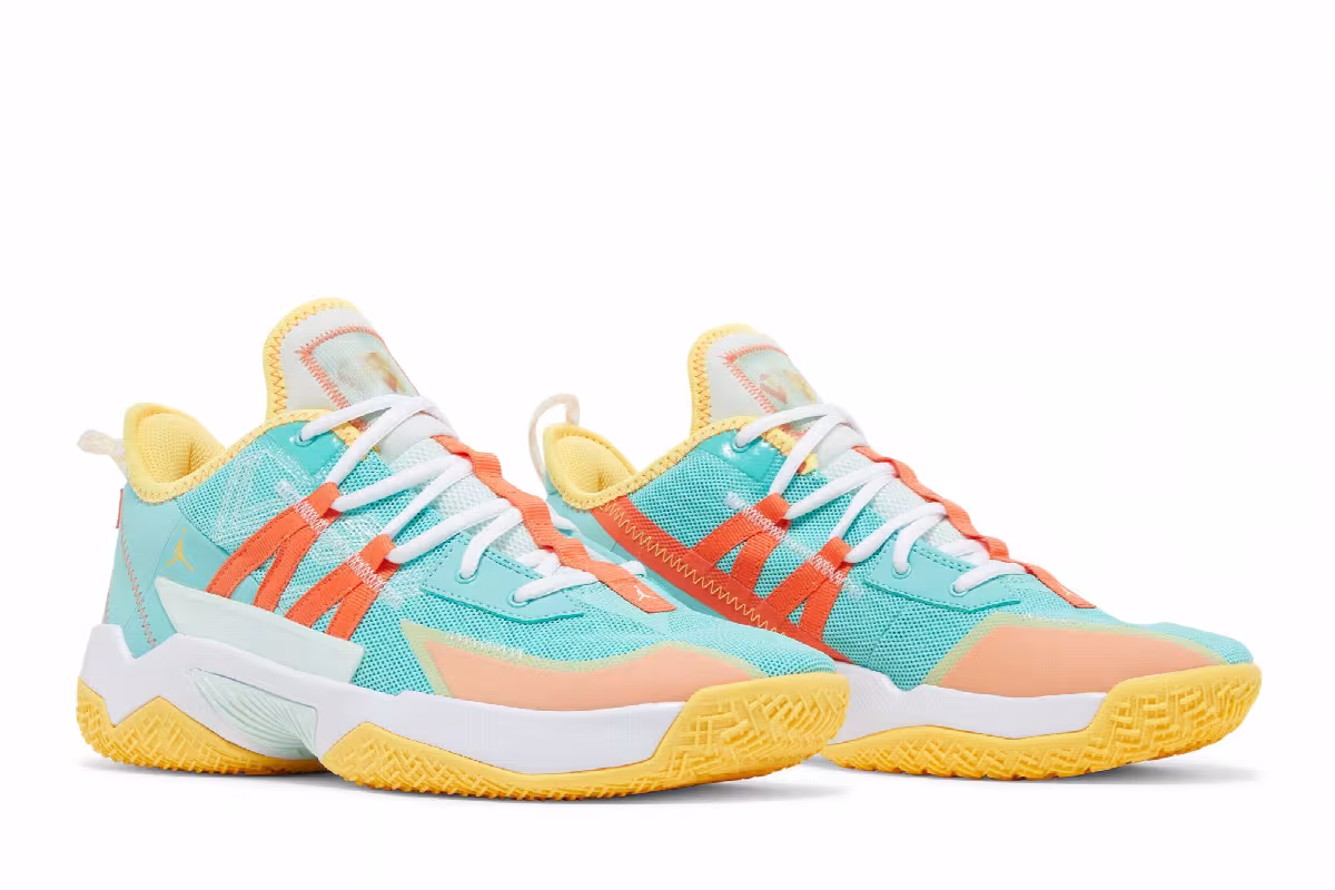 Air Jordan One Take 2 Tropical Twist Turf Orange, view 9