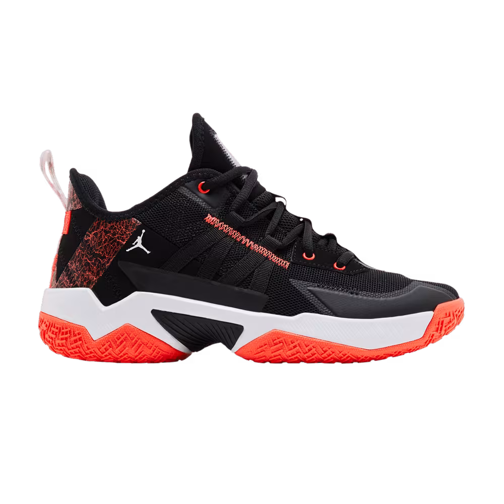 Air Jordan One Take 2 Black Bright Crimson