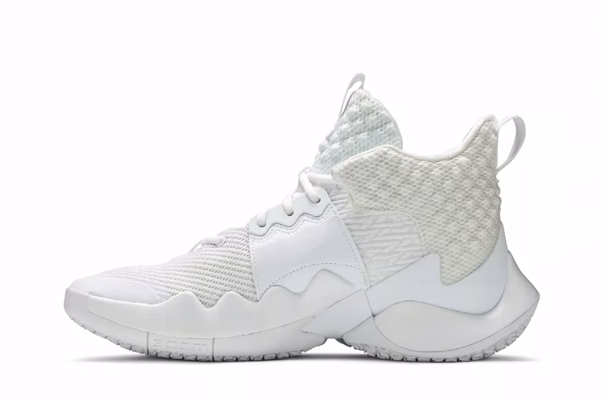 Air Jordan Why Not Zer0.2 Triple White, view 4