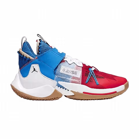 Air Jordan Why Not Zer0.2 SE GS 'Racer Blue Red Gum'