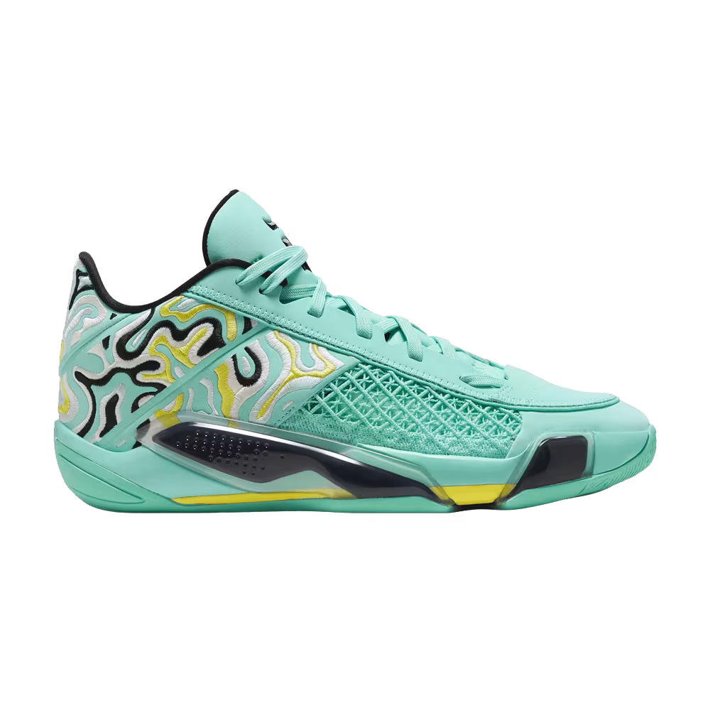 Guo Ailun x Air Jordan 38 Low PF Hyper Turquoise