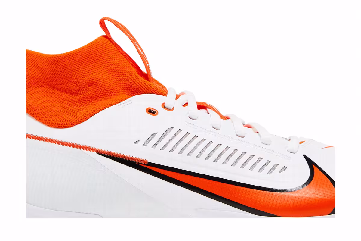 Nike Vapor Edge Pro 360 2 TB White Brilliant Orange, view 3