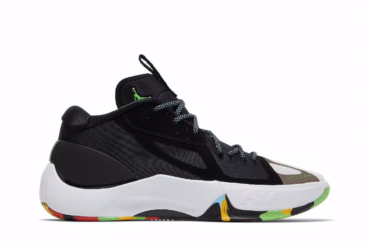Air Jordan Zoom Separate Black Multi, view 2