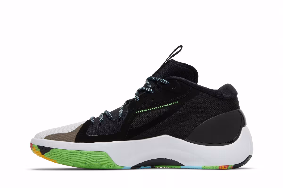 Air Jordan Zoom Separate Black Multi, view 4