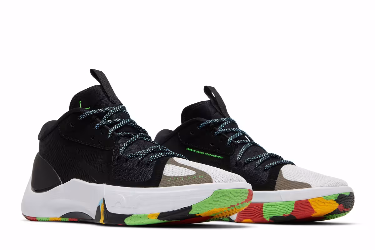 Air Jordan Zoom Separate Black Multi, view 9