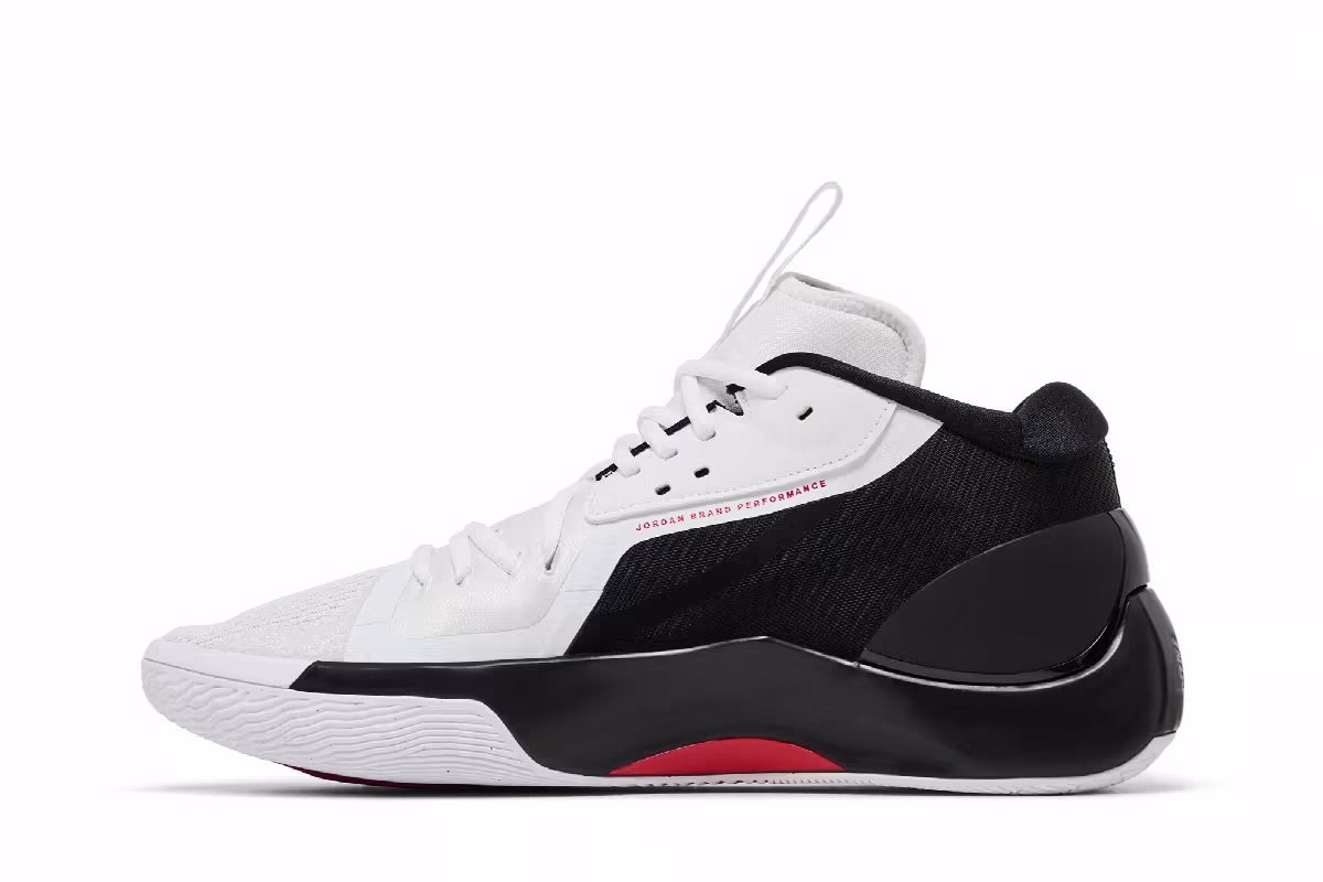 Air Jordan Zoom Separate Black White, view 4