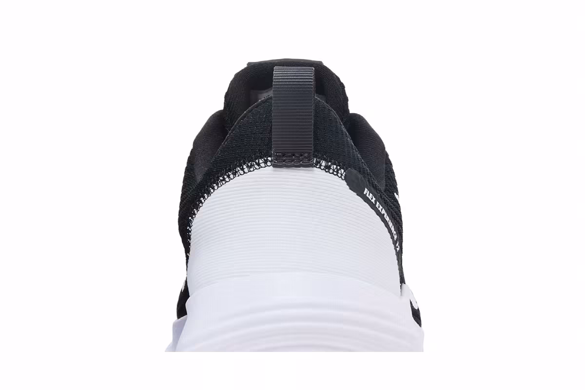 Nike Flex Experience Run 12 Black White, view 8