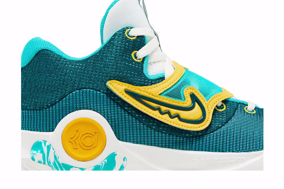 Nike KD Trey 5 X Clear Jade Sulphur, view 3