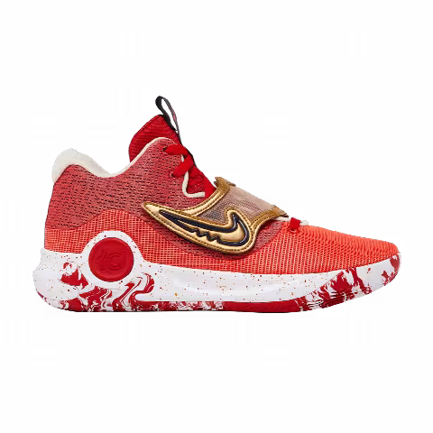 Nike KD Trey 5 X 'University Red Metallic Gold'