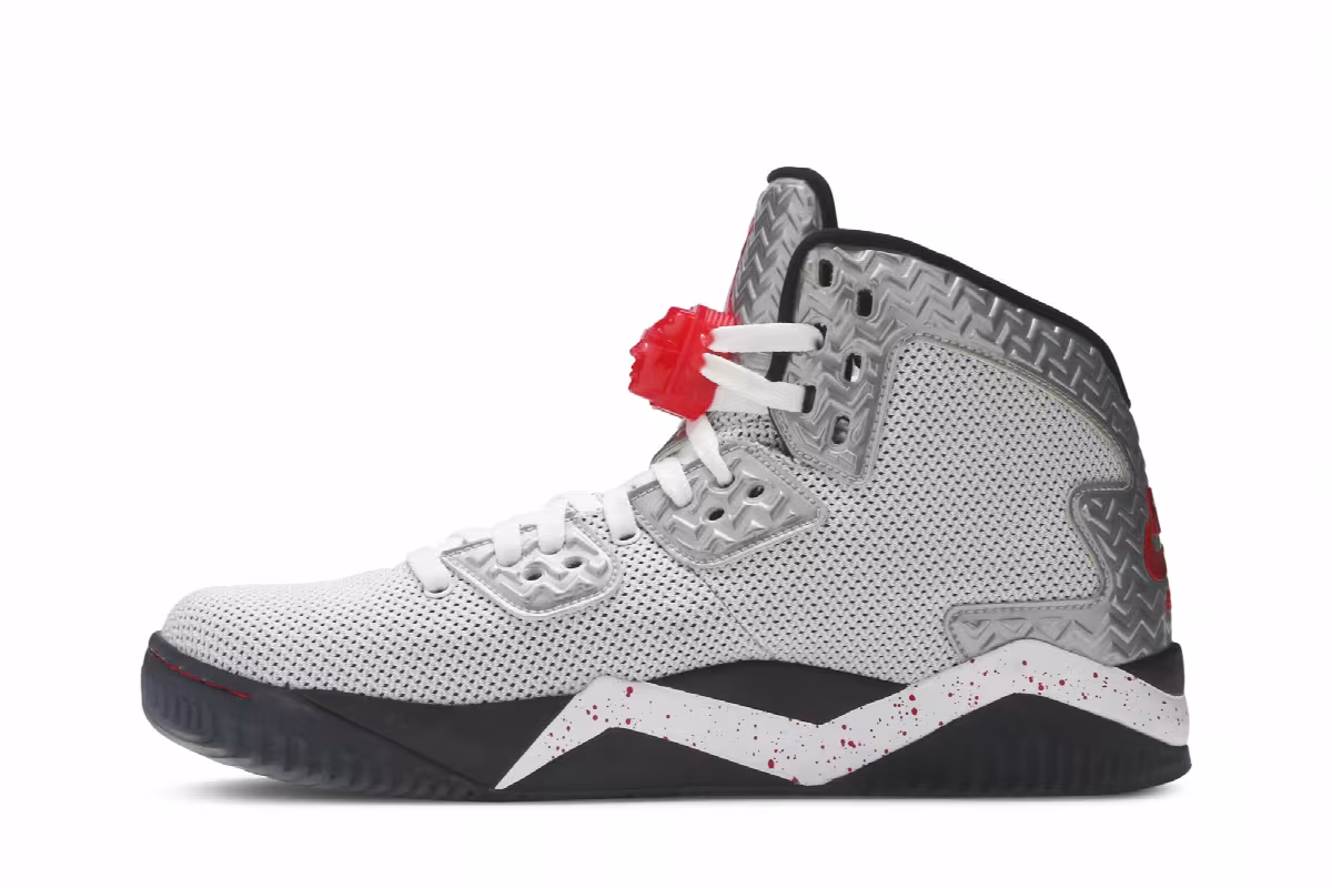 Air Jordan Spike Forty PE White Fire Red, view 4