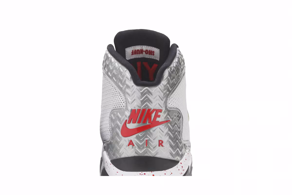 Air Jordan Spike Forty PE White Fire Red, view 8
