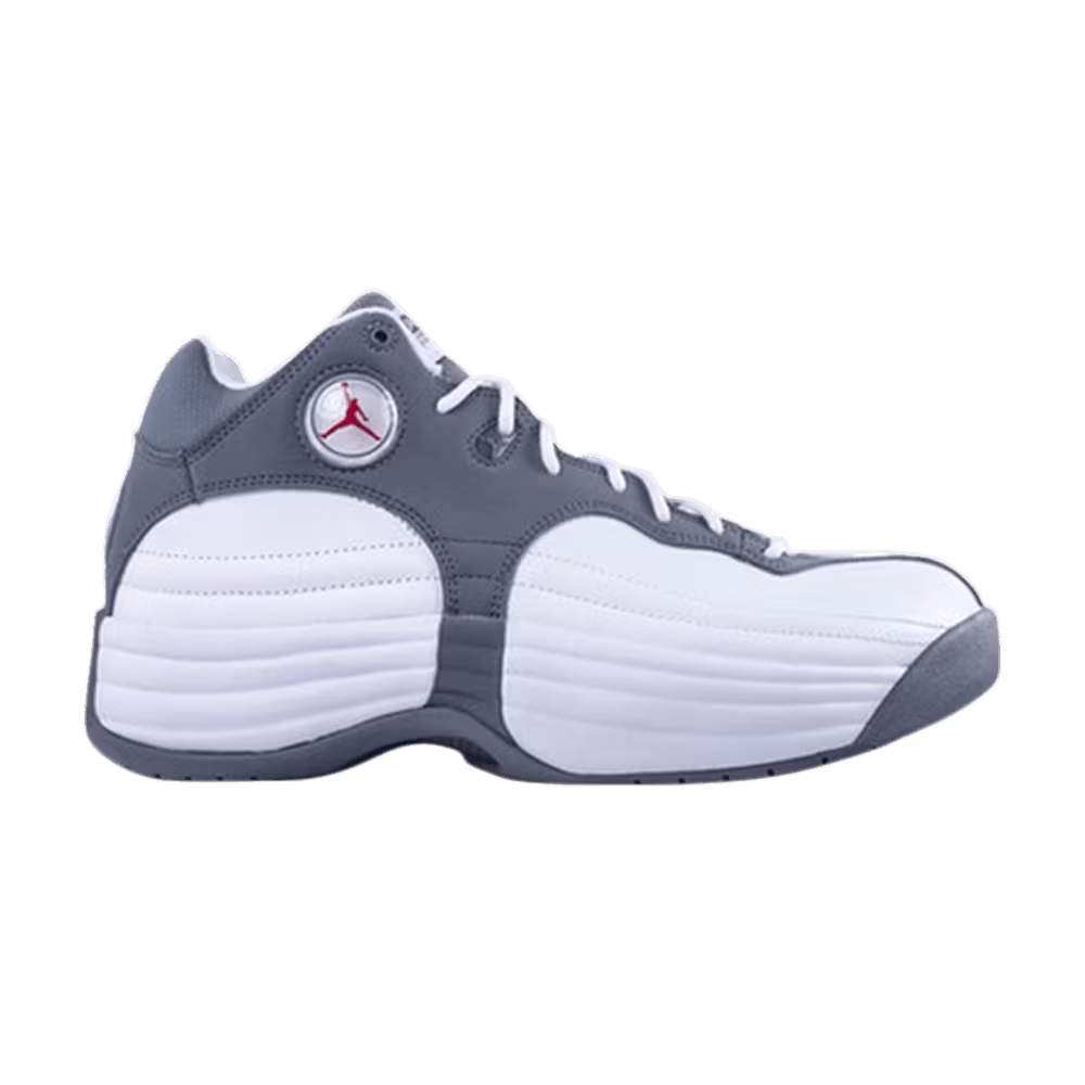 Air Jordan Jumpman Team 1 White Red Grey