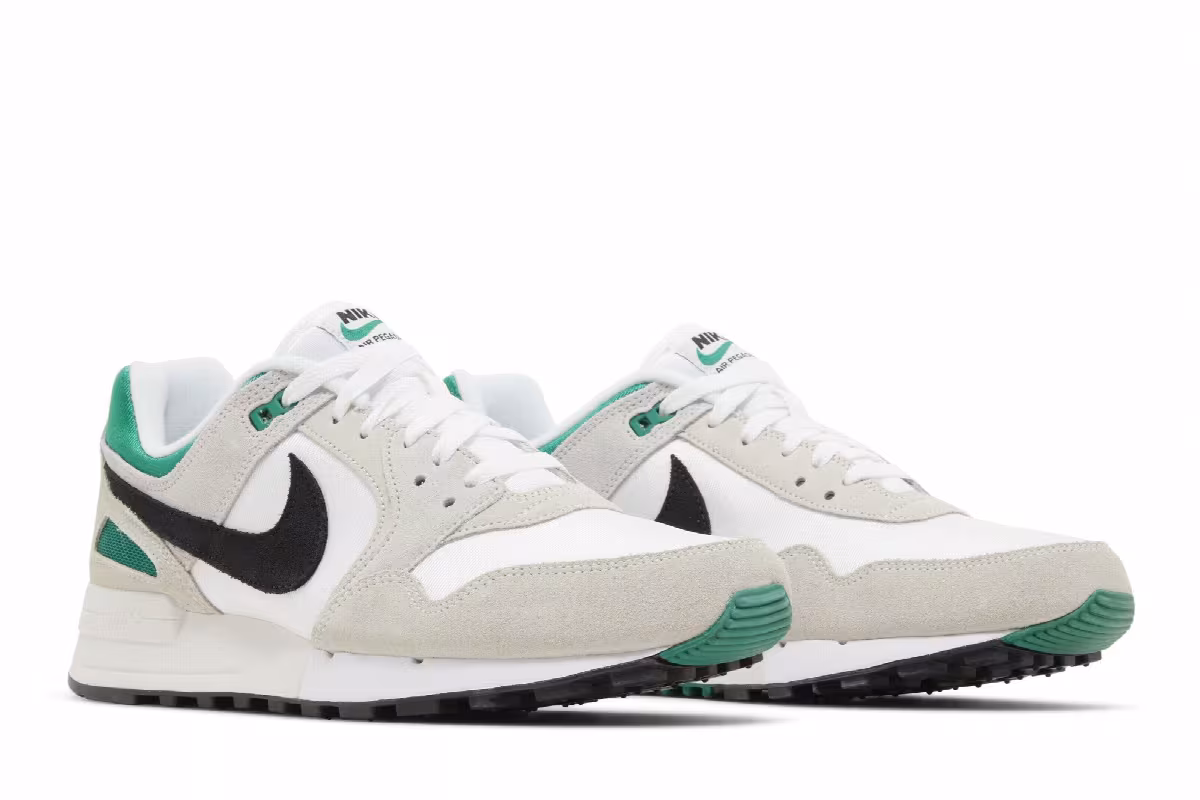 Nike Air Pegasus 89 White Black Malachite, view 9
