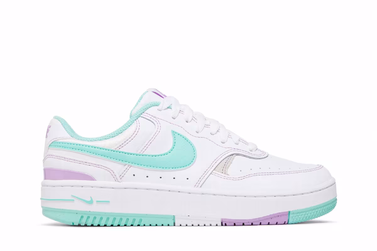 Nike Women's Gamma Force White Emerald Rise, view 2