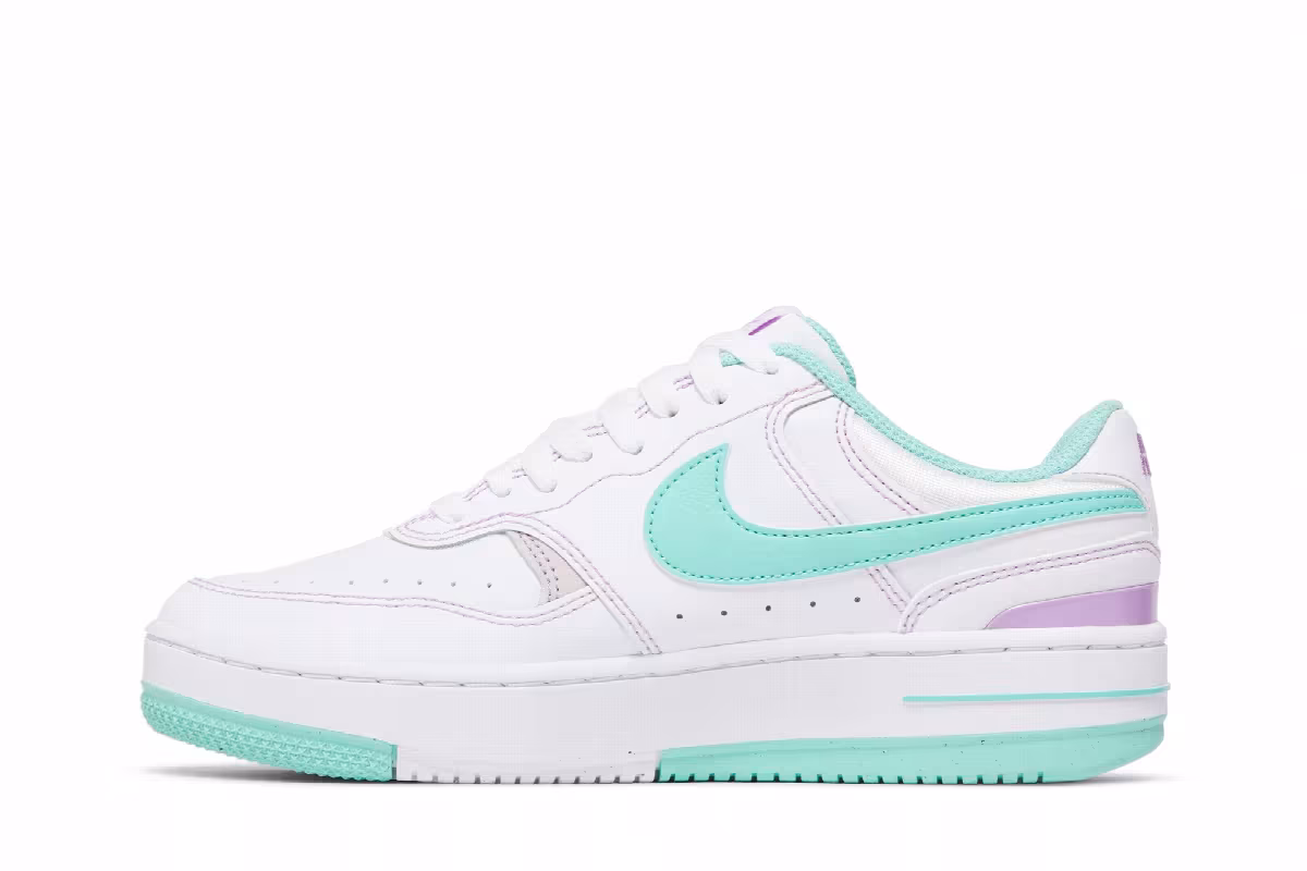 Nike Women's Gamma Force White Emerald Rise, view 4