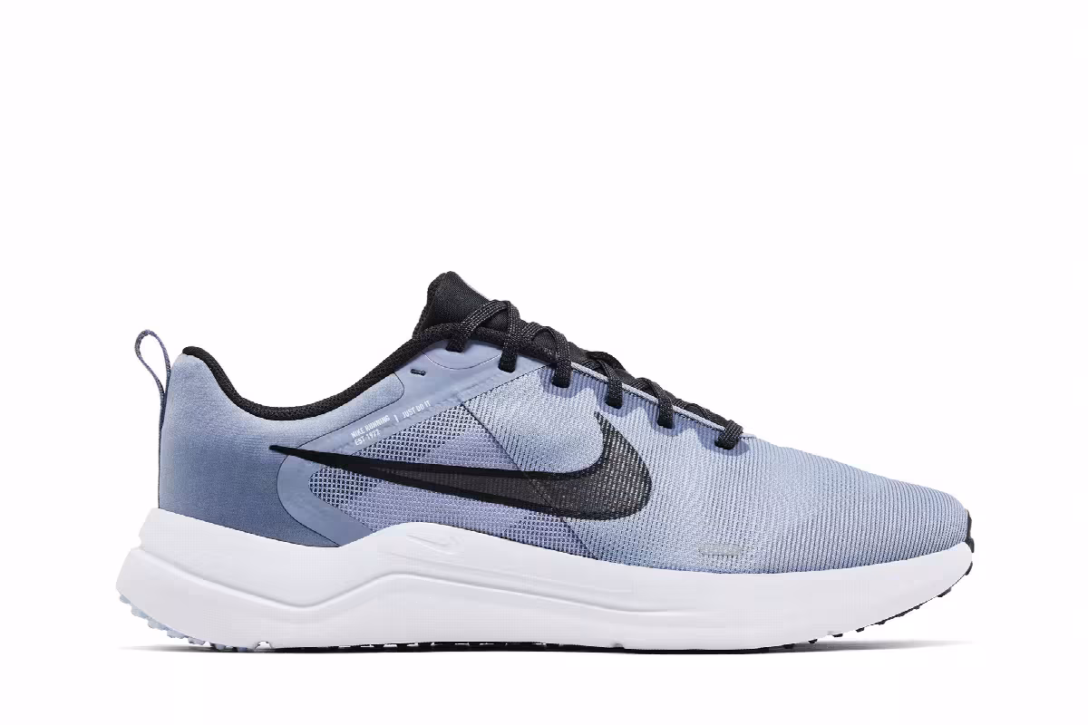 Nike Downshifter 12 Extra Wide Ashen Slate Black, view 2