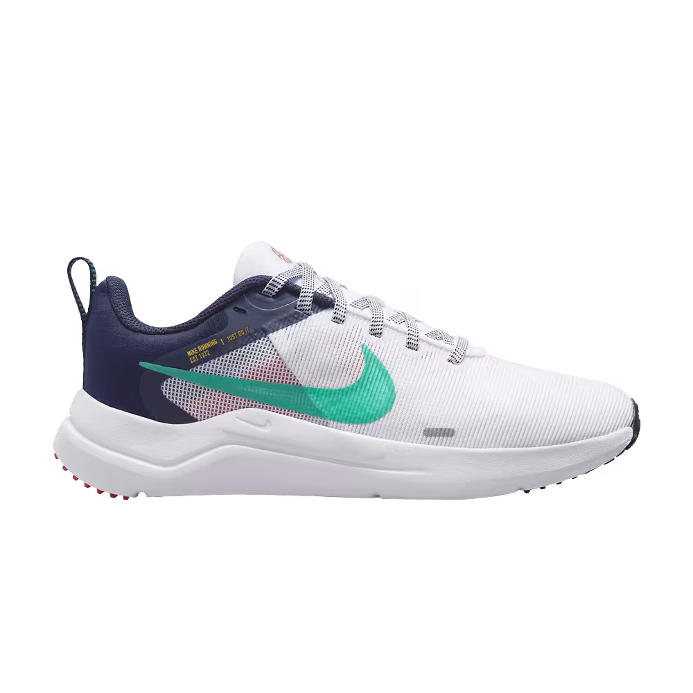 Nike Women's Downshifter 12 White Clear Jade