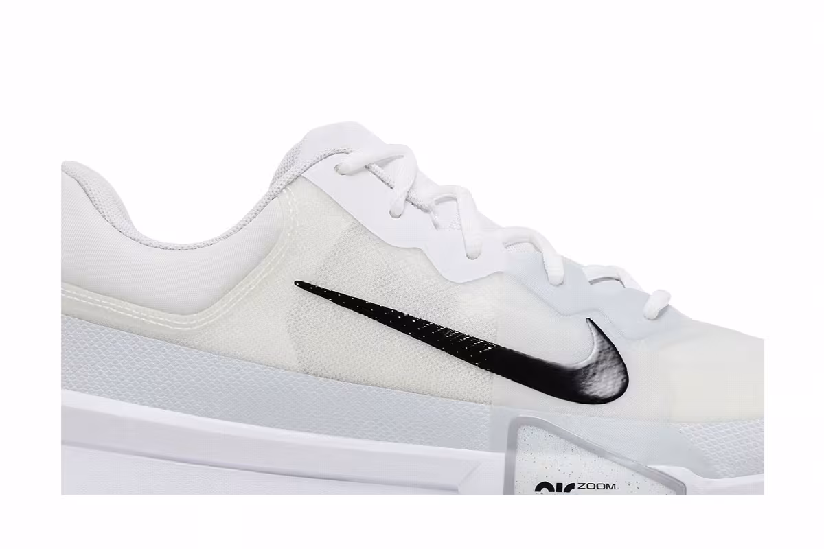 Nike Force Zoom Trout 9 White Black, view 3