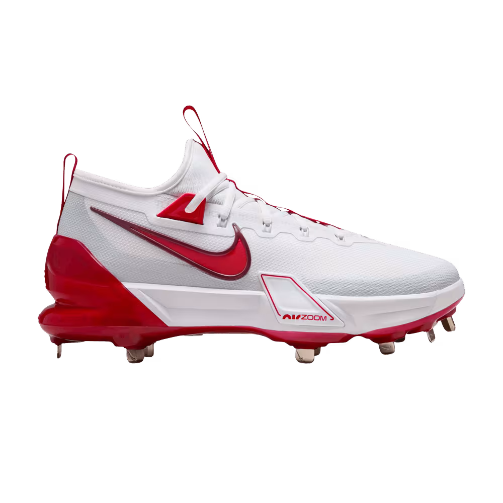 Nike Force Zoom Trout 9 Elite White University Red