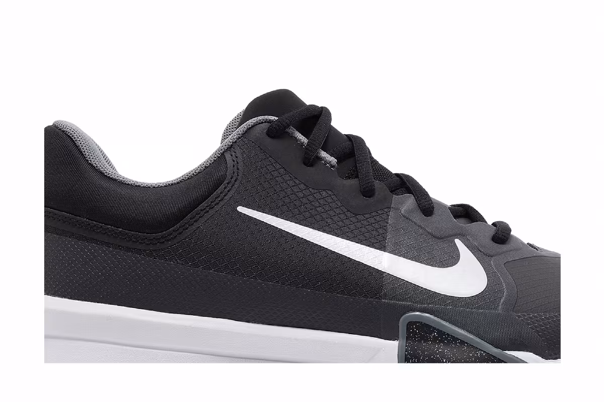 Nike Force Zoom Trout 9 Black White, view 3