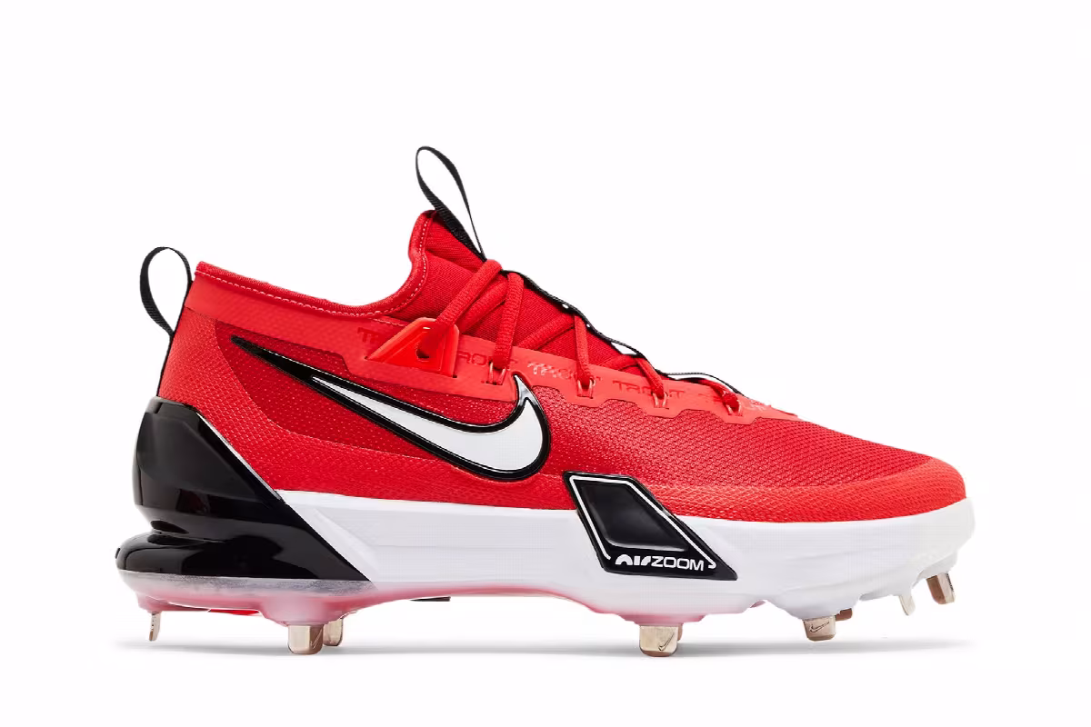 Nike Force Zoom Trout 9 Elite University Red, view 2