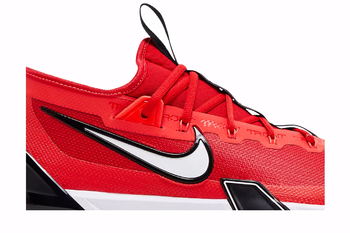 Nike Force Zoom Trout 9 Elite University Red, view 3