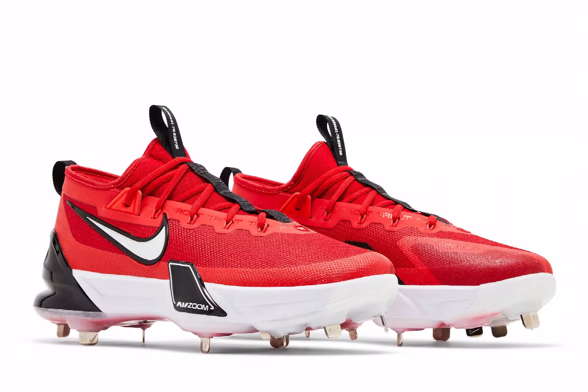 Nike Force Zoom Trout 9 Elite University Red, view 9