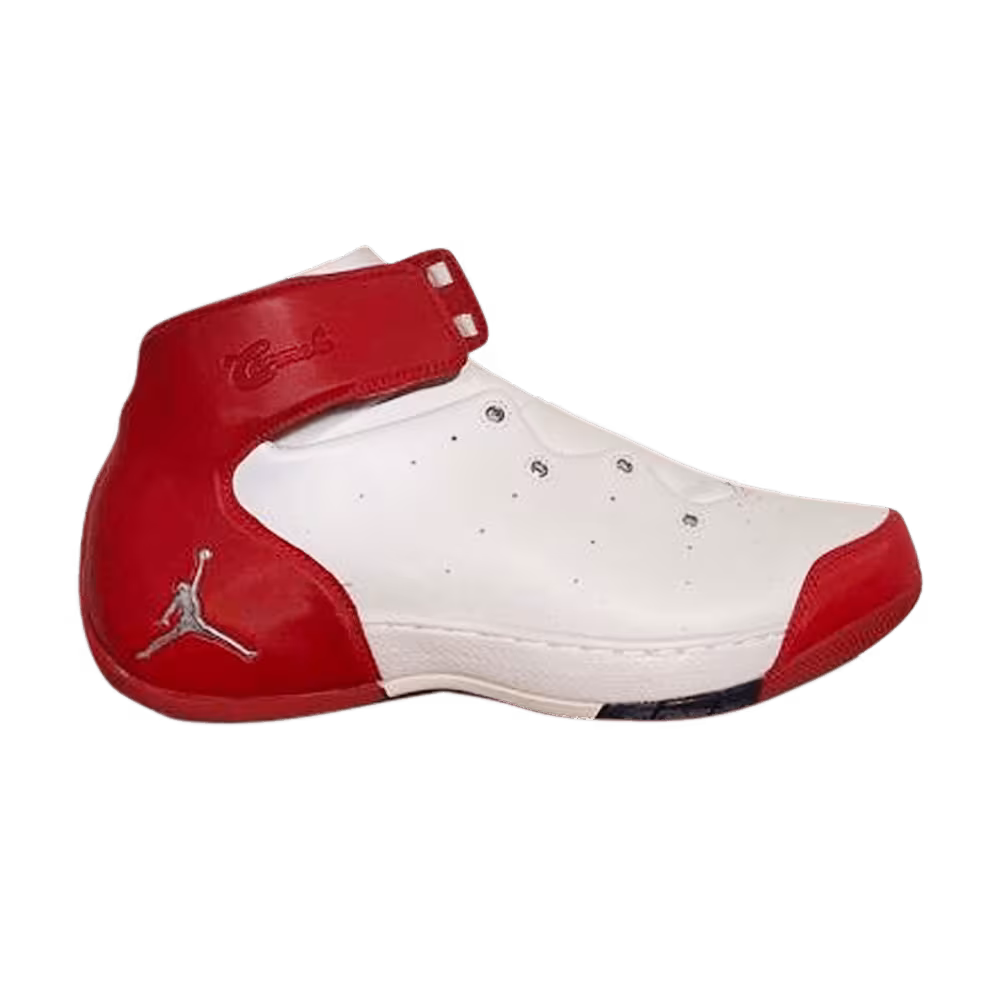Air Jordan Carmelo 1.5 White Varsity Red