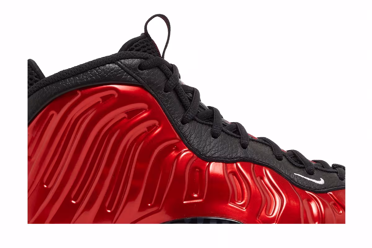 Nike Little Posite One GS Metallic Red 2023, view 3