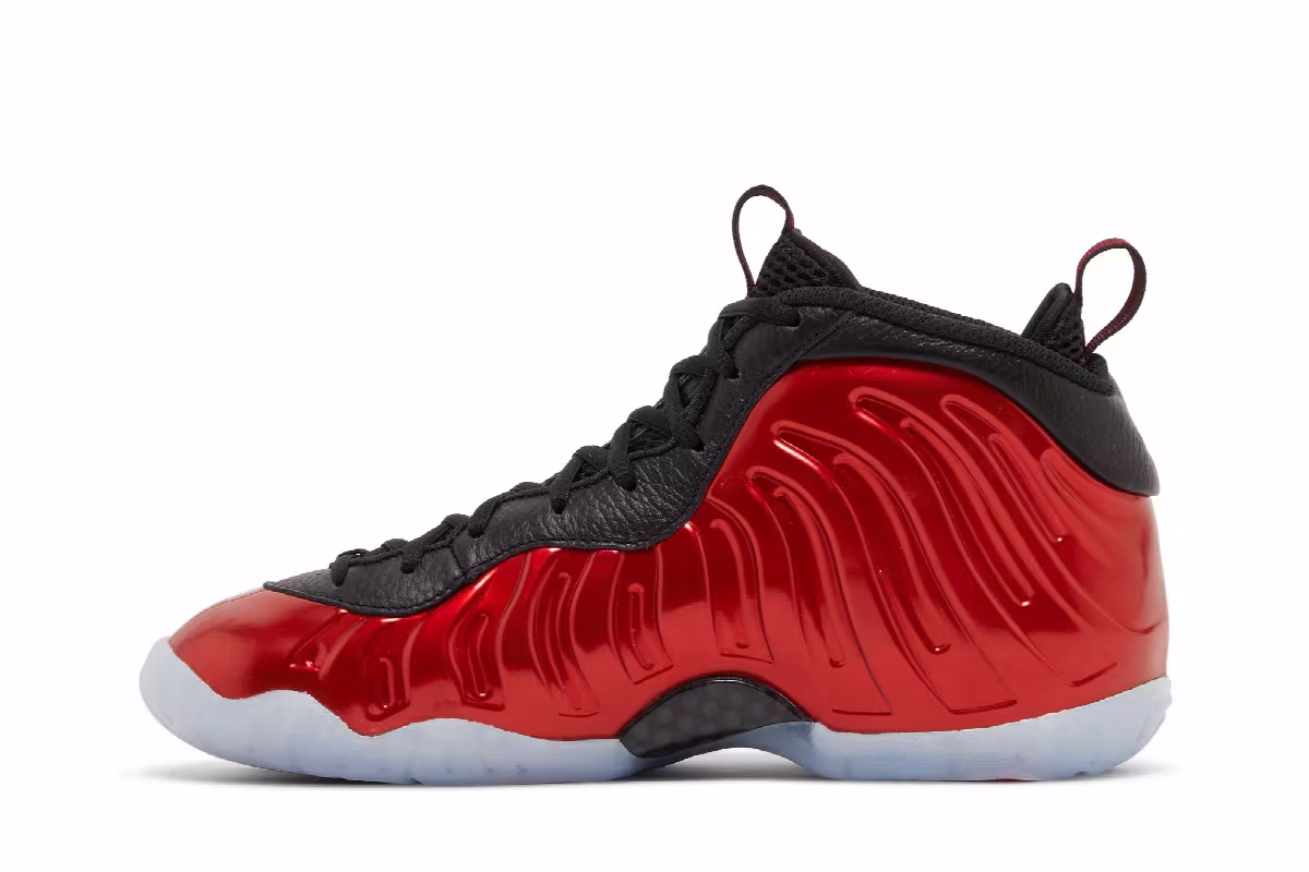 Nike Little Posite One GS Metallic Red 2023, view 4