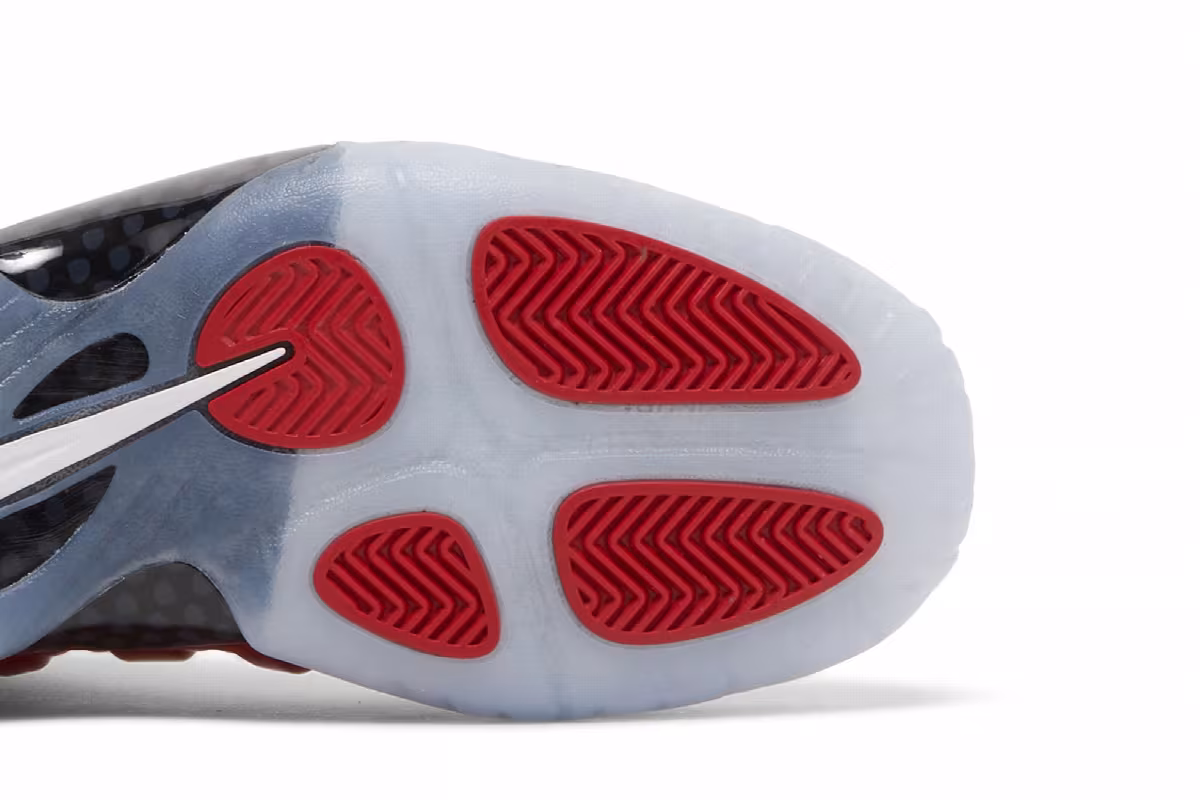Nike Little Posite One GS Metallic Red 2023, view 6