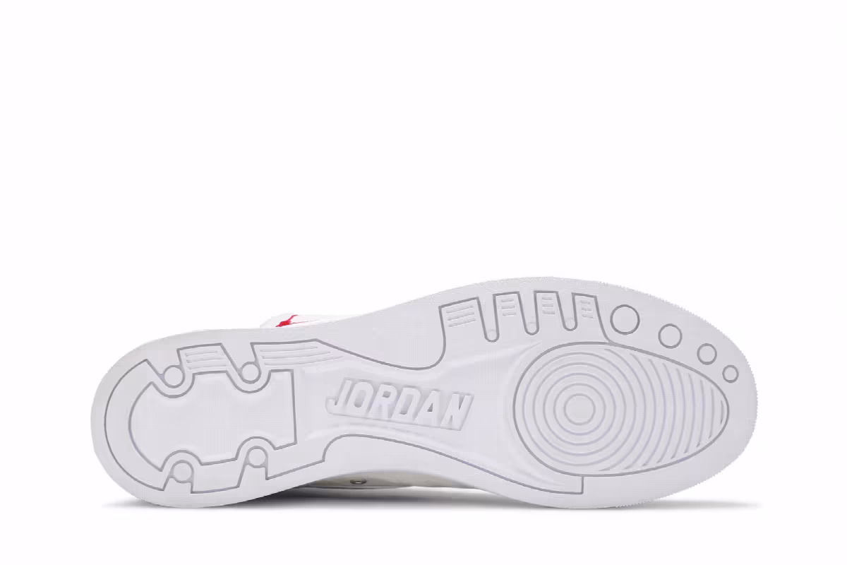 Air Jordan Skyhigh OG Sail Gym Red, view 5